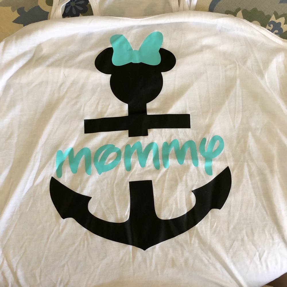 Disney inspired Mommy & Grammie Tanks